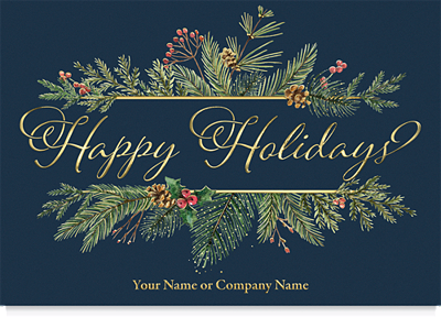 Coniferous Merry Christmas Card, 1029484 | The Gallery Collection