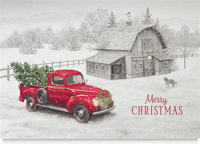 なつめポスター2本セット Seasonal Pickup Christmas Card, 1028293 | The Gallery Collection