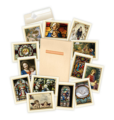 4 Boxes Details about   Image Arts Religious Boxed Christmas Cards Assortment 