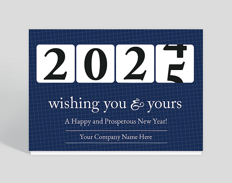 Prosperous Year New Year's Card