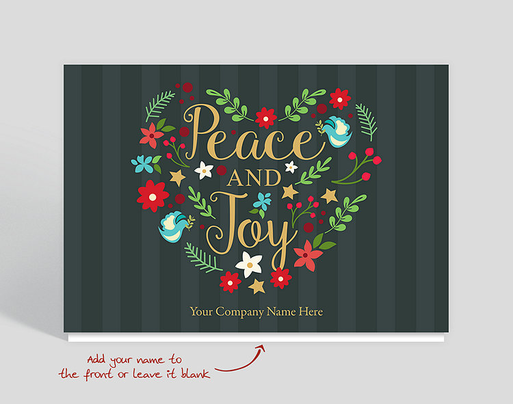 Provincial Peace Holiday Card - Greeting Cards