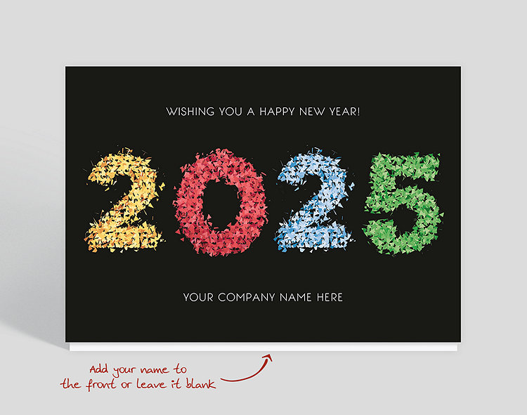 Fractals New Year's Card