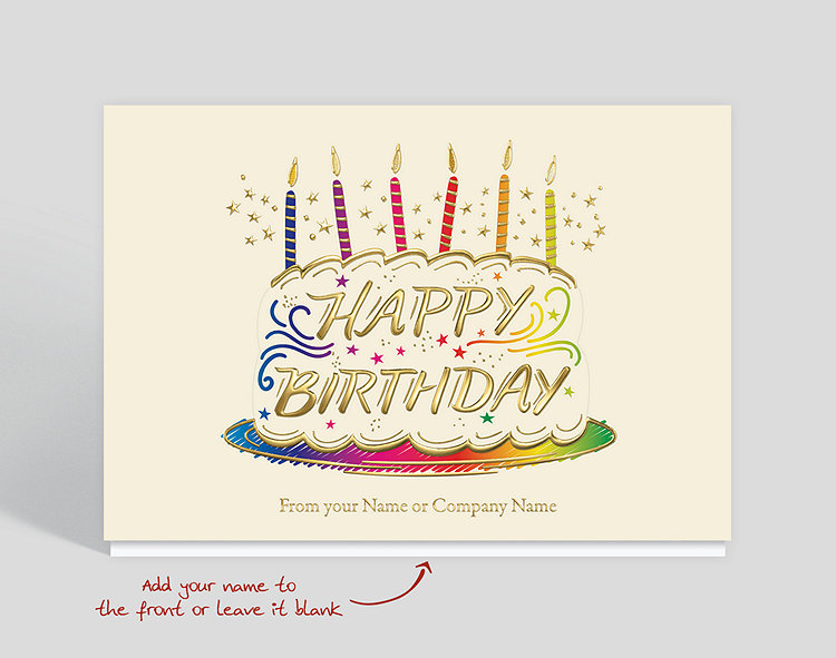 Blow Out The Candles Birthday Card - Greeting Cards
