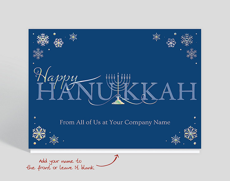 Hanukkah Greetings Card - Greeting Cards