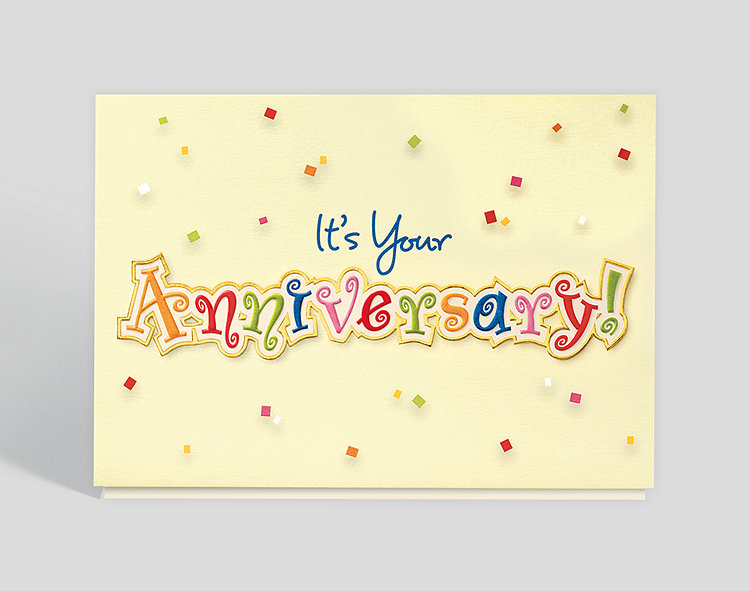 It's Your Anniversary Card - Greeting Cards