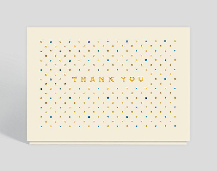 Sophisticated Thank You Card - Greeting Cards