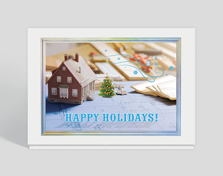 Plans For The Holidays Card - Greeting Cards