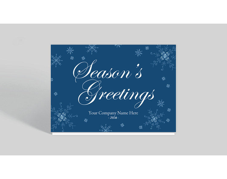Fluttering Snowflakes Holiday Card, 1023517 | The Gallery Collection