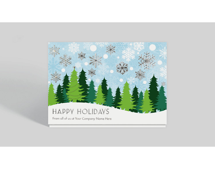 Rolling Pines Holiday Card, 1028026 | The Gallery Collection