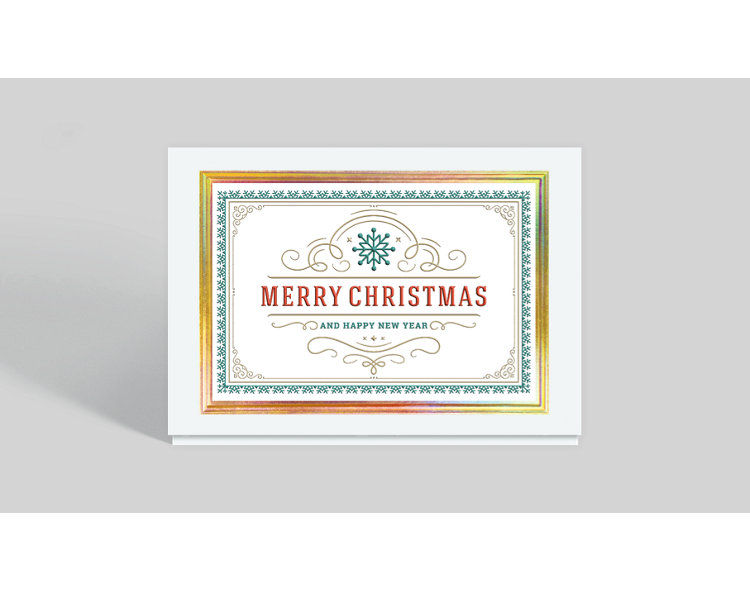 Certified Christmas Greetings Card, 307597 | The Gallery Collection