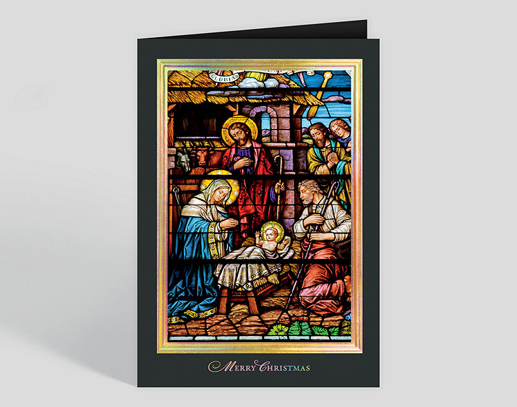 The Holy Family Christmas Card 303695 The Gallery Collection