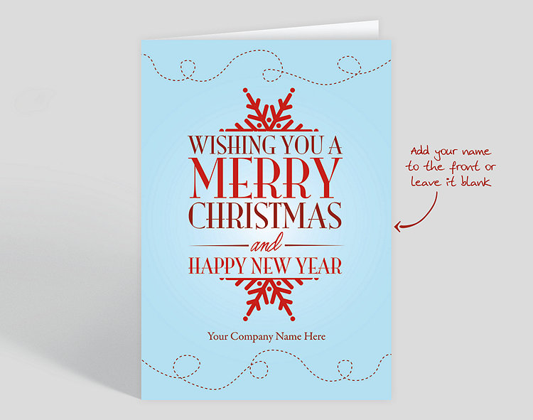Best Wishes Holiday Card - Greeting Cards