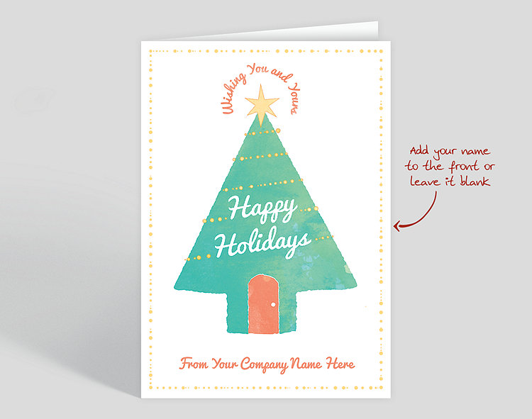 Christmas Treehouse Card