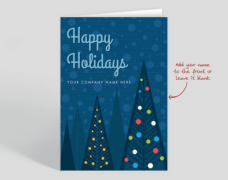 Nightfall Christmas Card - Greeting Cards