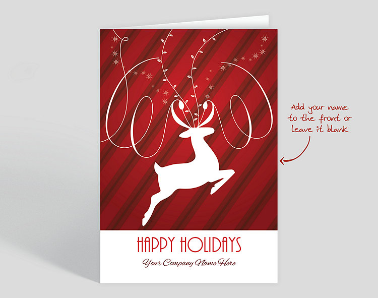 Prancer Christmas Card - Greeting Cards