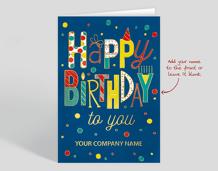 Cheerful Birthday Wishes Birthday Card