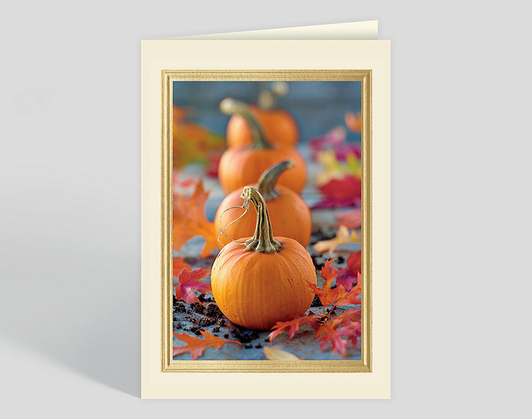 Sugar Pumpkins Card