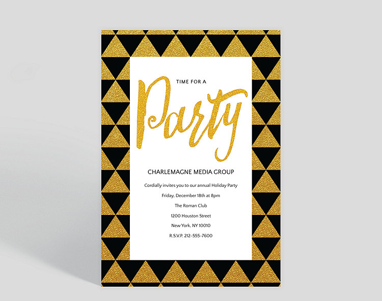 Party Bling Holiday Party Invitation
