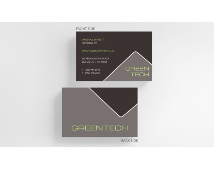 Bold Stripes Business Card Credit Card Size - Business Cards