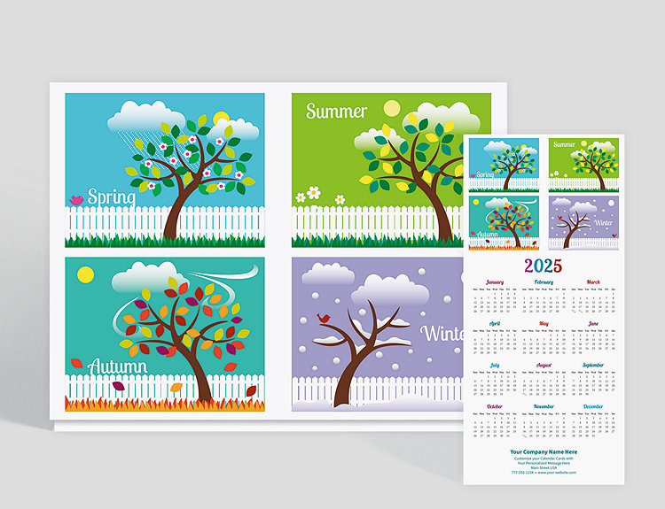 Changes Calendar Card - Greeting Cards