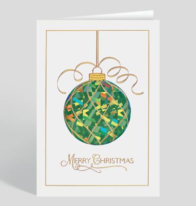 Elegant Holiday Surprise Card, 300037 - Business Christmas 