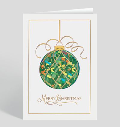 business christmas cards text